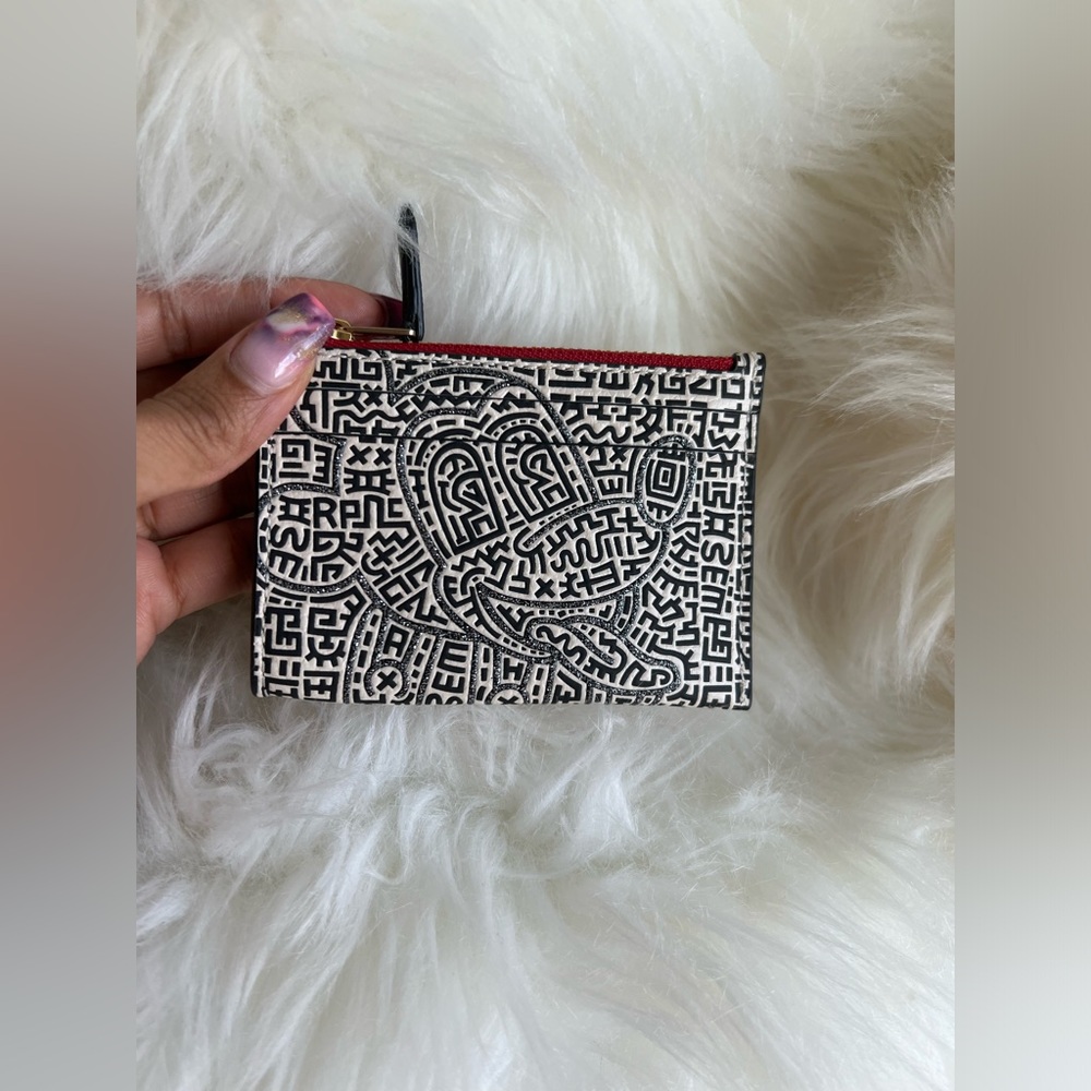 Coach Mickey Mouse card holder